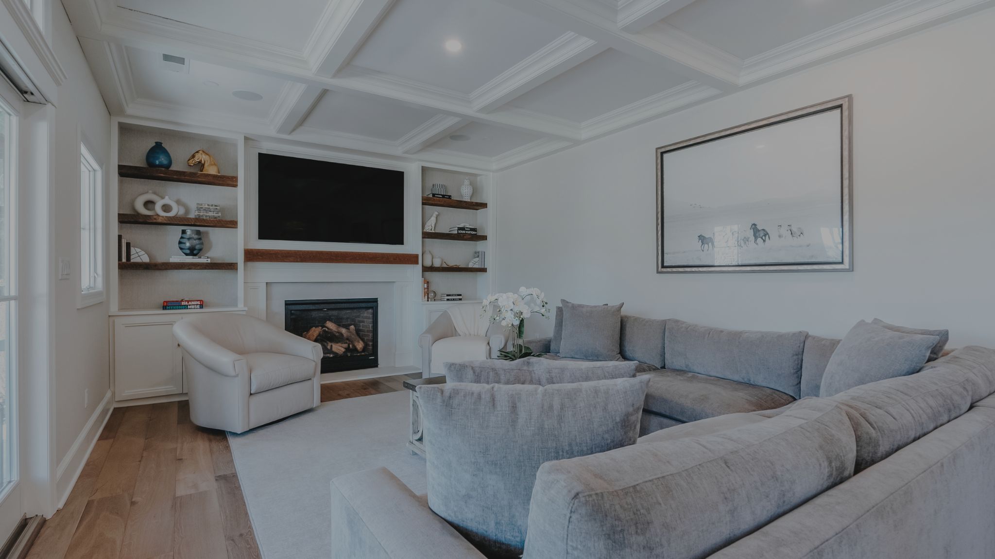 Living & Dining Room Design | Interior Designer | Bergen County, NJ